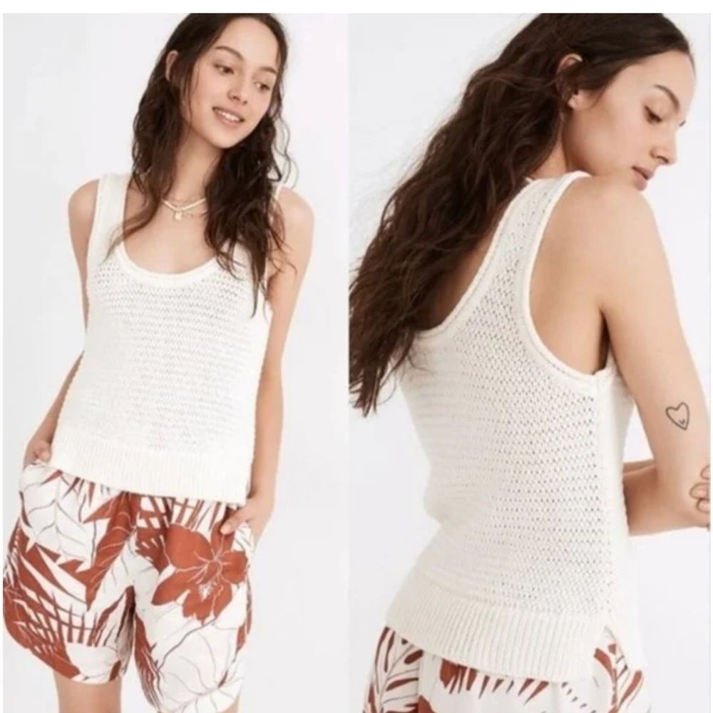 Madewell Fairview Sweater Tank Top Size XL